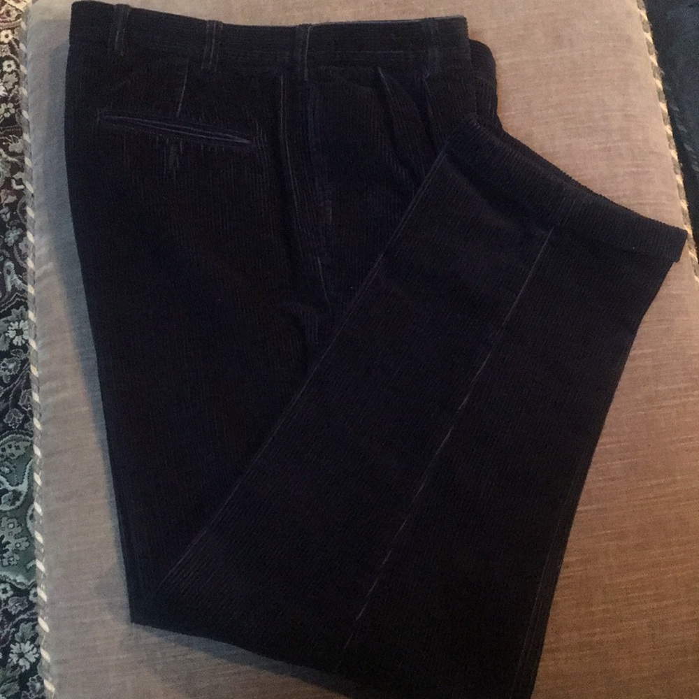 Jos. A. Banks corduroy navy blue pants — MEN